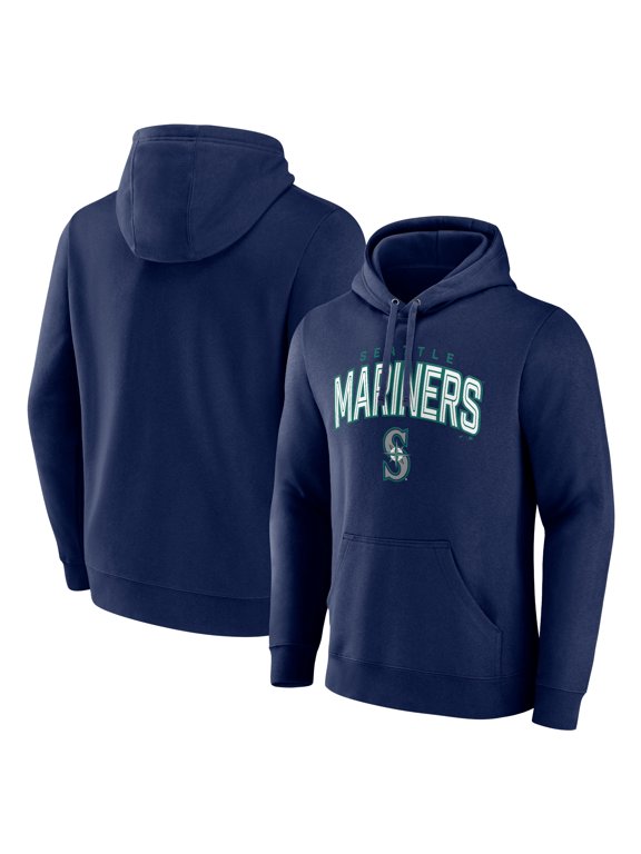 Men's Navy Seattle Mariners Master the Game Pullover Hoodie