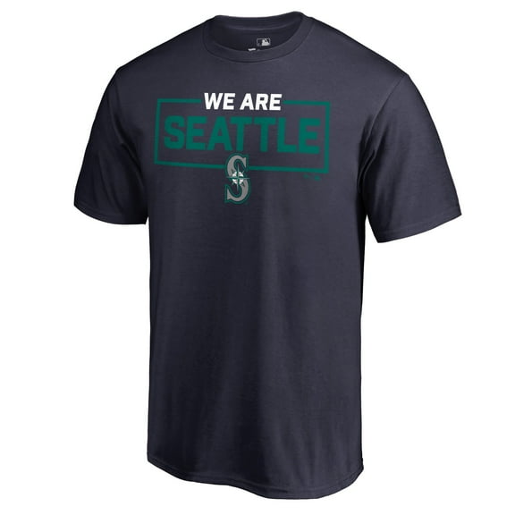 Men's Navy Seattle Mariners We Are Icon T-Shirt