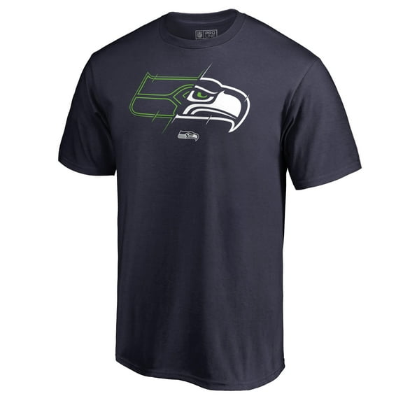 Men's Navy Seattle Seahawks X-Ray T-Shirt