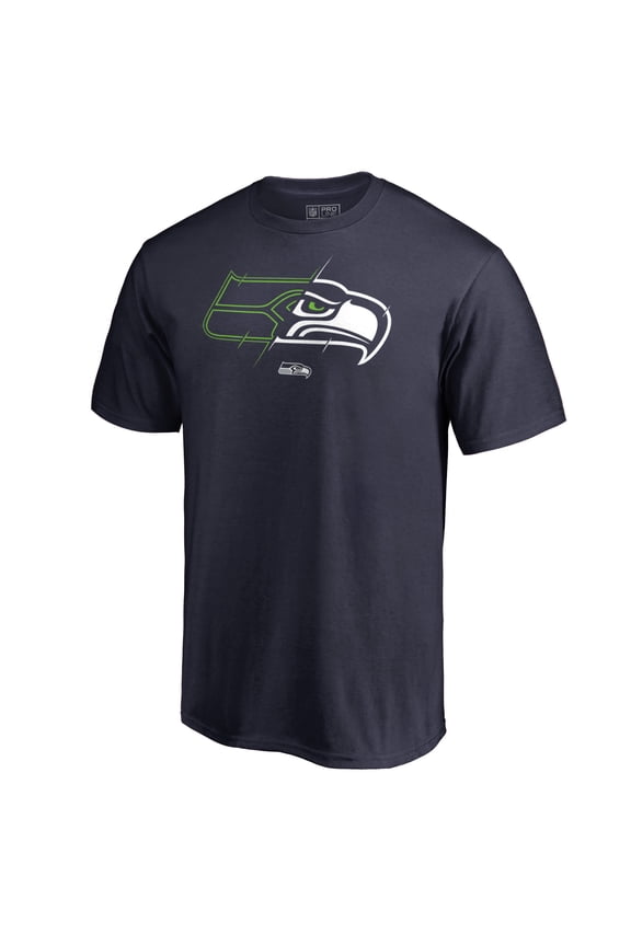 Men's Navy Seattle Seahawks X-Ray T-Shirt