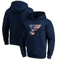 thumbnail image 1 of Men's Navy St. Louis Blues Banner Wave Logo Pullover Hoodie, 1 of 3