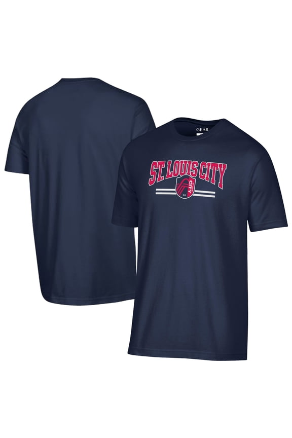 Men's  Navy St. Louis CITY SC Big Soft T-Shirt