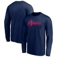 thumbnail image 1 of Men's Navy St. Louis City SC Delivering Victory Long Sleeve T-Shirt, 1 of 3