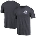 thumbnail image 1 of Men's Navy TCU Horned Frogs Left Chest Distressed Logo Tri-Blend T-Shirt, 1 of 4