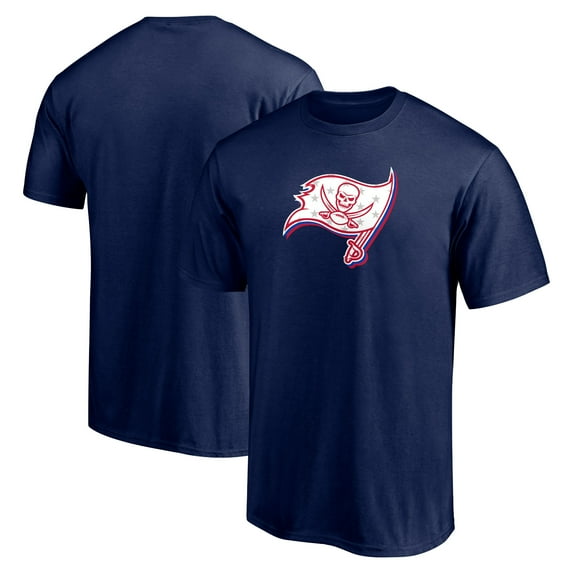 Men's Navy Tampa Bay Buccaneers Red White and Team T-Shirt