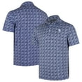 thumbnail image 1 of Men's Navy Tampa Bay Rays 4K Tri-Blend Polo, 1 of 3