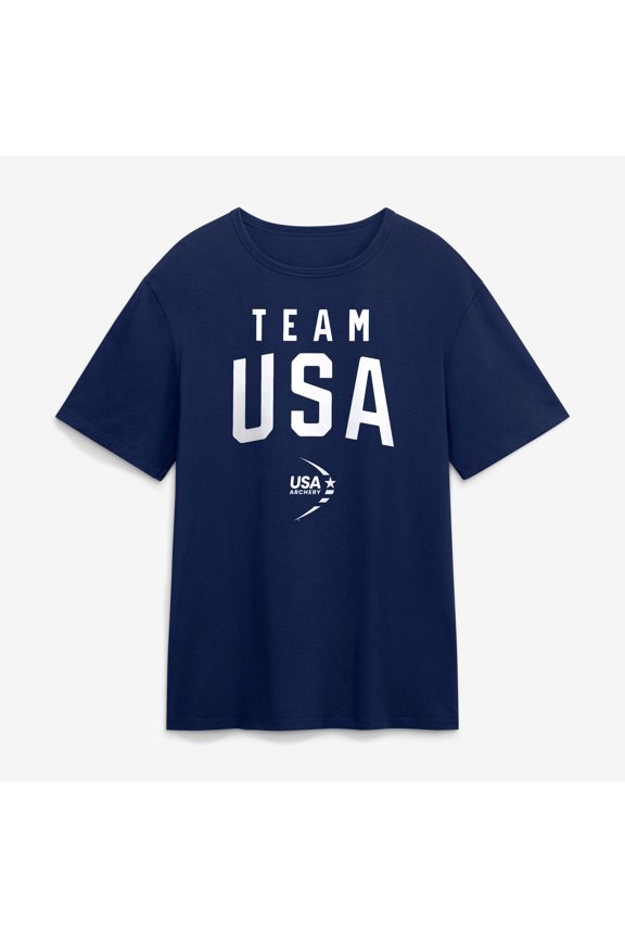 Men's Navy Team USA Summer Games Archery T-Shirt