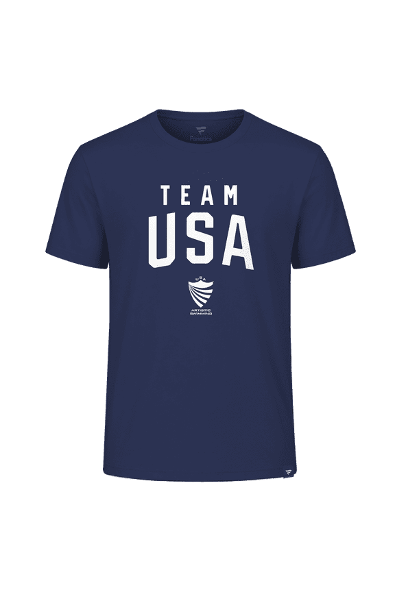 Men's Navy Team USA Summer Games Artistic Swimming T-Shirt