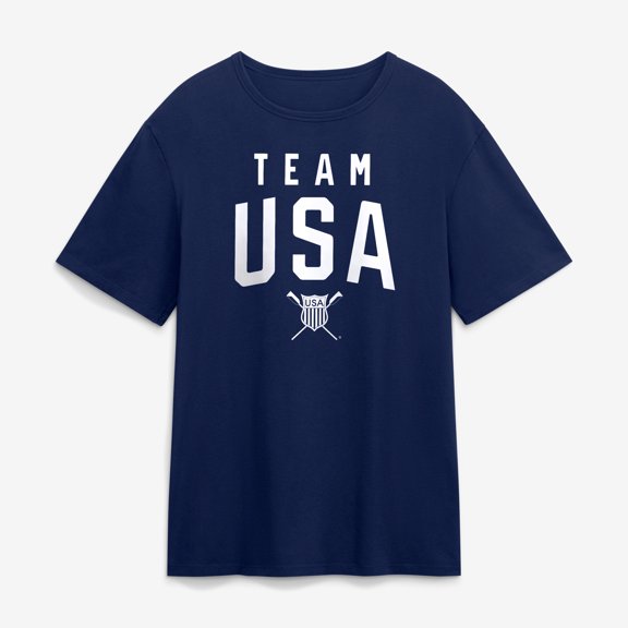 Men's Navy Team USA Summer Games Rowing T-Shirt