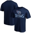 thumbnail image 1 of Men's Navy Tennessee Titans Team Lockup T-Shirt, 1 of 3