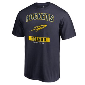 Men's Navy Toledo Rockets Campus Icon T-Shirt