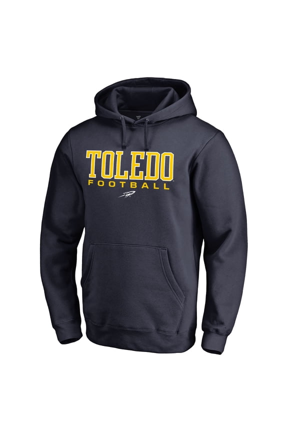 Men's Navy Toledo Rockets Team Unity Football Pullover Hoodie