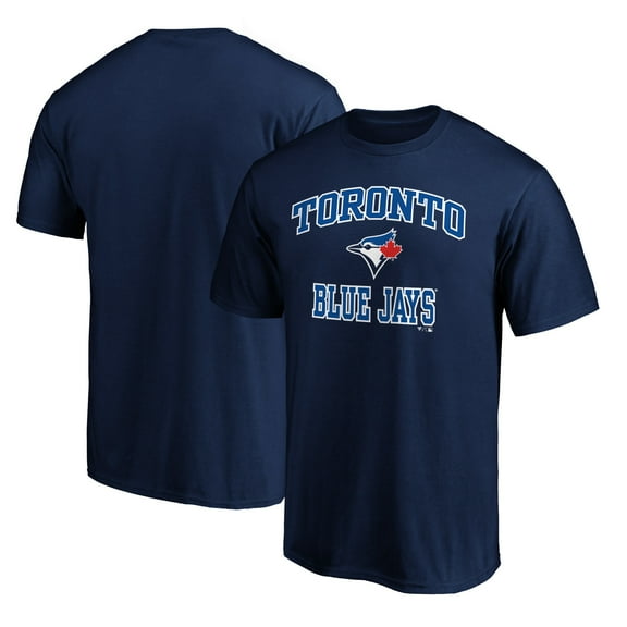 Men's Navy Toronto Blue Jays Team Heart & Soul T-Shirt