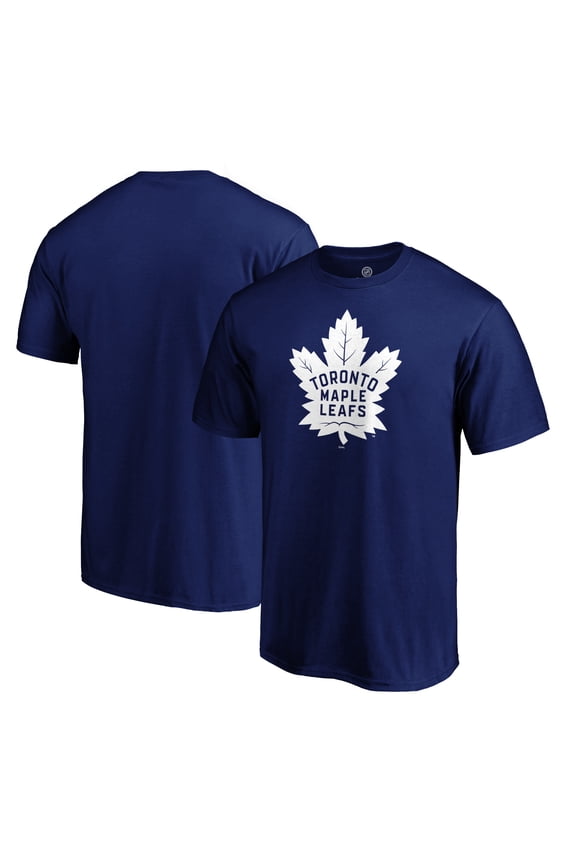 Men's Navy Toronto Maple Leafs Primary Logo T-Shirt