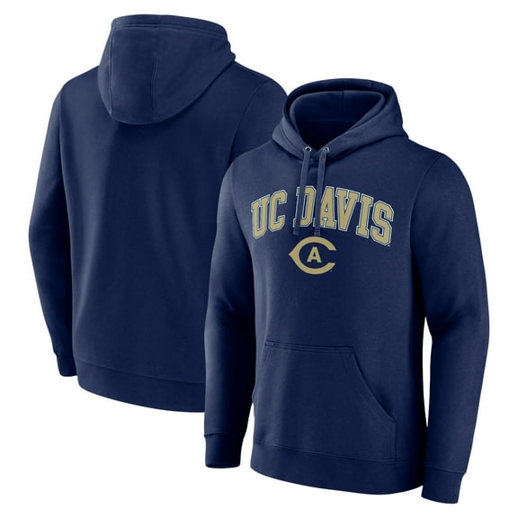 Men's Navy UC Davis Aggies Campus Pullover Hoodie