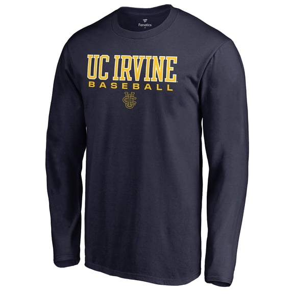 Men's Navy UC Irvine Anteaters Team Unity Baseball Long Sleeve T-Shirt