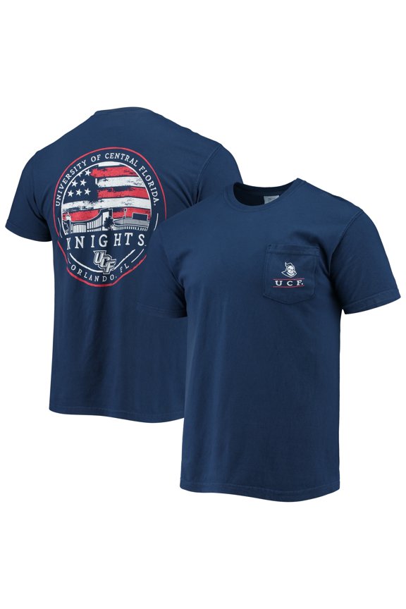 Men's Navy UCF Knights Campus Americana T-Shirt