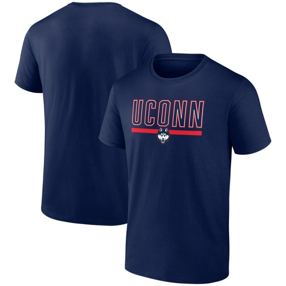 Men's Navy UConn Huskies Classic Inline Team T-Shirt