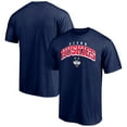 thumbnail image 1 of Men's Navy UConn Huskies Line Corps T-Shirt, 1 of 3