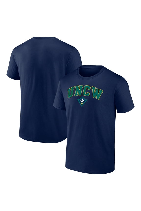 Men's Navy UNC Wilmington Seahawks Campus Team T-Shirt