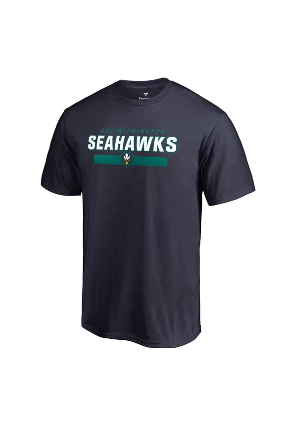 Men's Navy UNC Wilmington Seahawks Team Strong T-Shirt