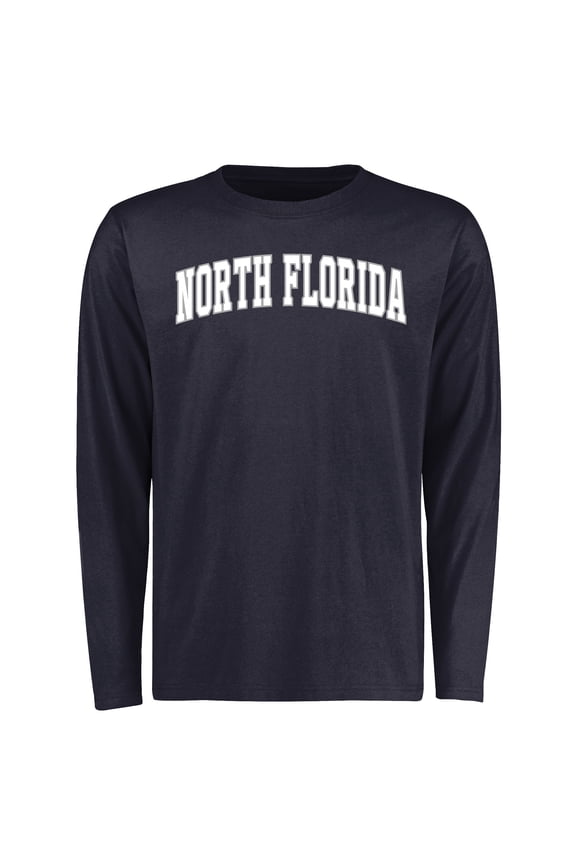 Men's Navy UNF Ospreys Everyday Long Sleeve T-Shirt