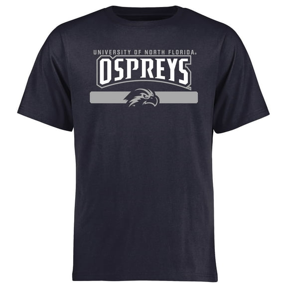 Men's Navy UNF Ospreys Team Strong T-Shirt