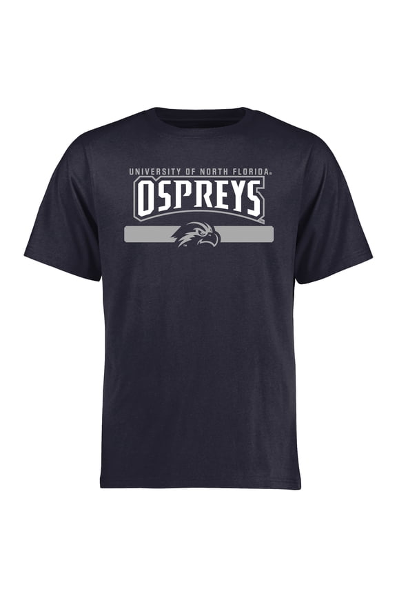 Men's Navy UNF Ospreys Team Strong T-Shirt