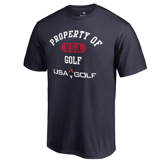Men's Navy USA Golf Property Of T-Shirt