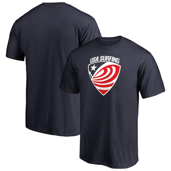 Men's Navy USA Surfing Primary Logo T-Shirt