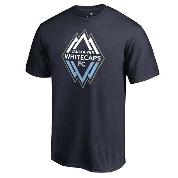 Men's Navy Vancouver Whitecaps FC Primary Logo T-Shirt
