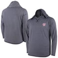 thumbnail image 1 of Men's  Navy Washington Nationals Butter Stripe Tri-Blend Long Sleeve Hoodie T-Shirt, 1 of 3