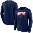 thumbnail image 1 of Men's  Navy Washington Nationals Defend the District Long Sleeve T-Shirt, 1 of 3