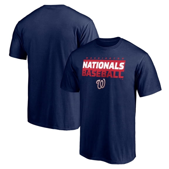 Men's Navy Washington Nationals Gain Ground T-Shirt