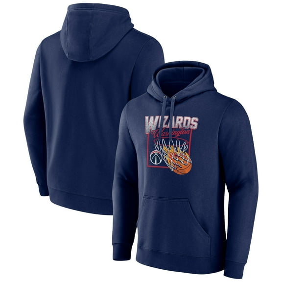 Men's Navy Washington Wizards Alley Oop Pullover Hoodie