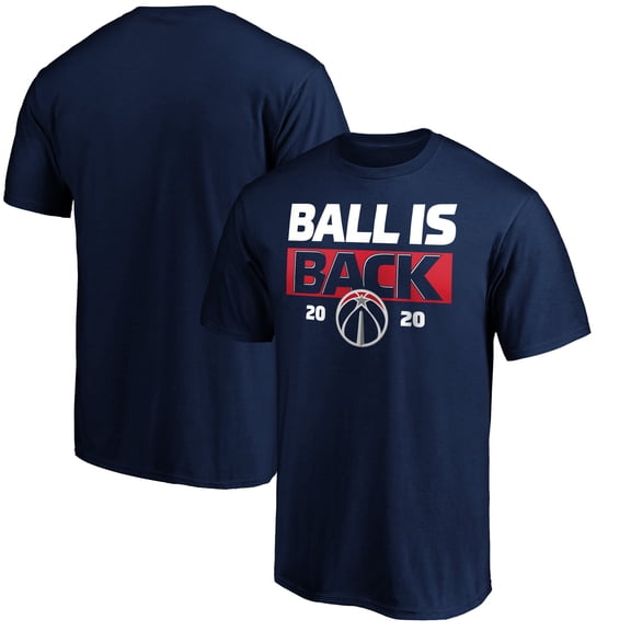 Men's Navy Washington Wizards Ball Is Back T-Shirt