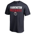 thumbnail image 1 of Men's Navy Washington Wizards Fade Out T-Shirt, 1 of 3