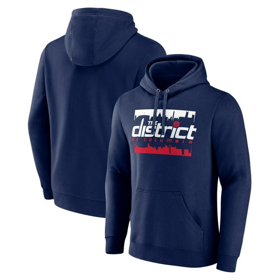 Men's Navy Washington Wizards Timeout Pullover Hoodie
