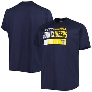 NCAA West Virginia Mountaineers Men's Collegiate Tamiami Short Sleeve Shirt, Large, WV - Collegiate Navy