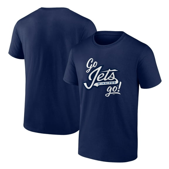 Men's Navy Winnipeg Jets Represent T-Shirt