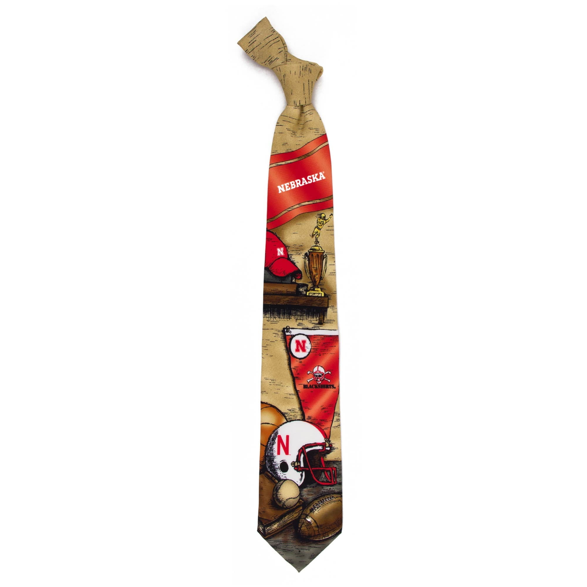 husker tie