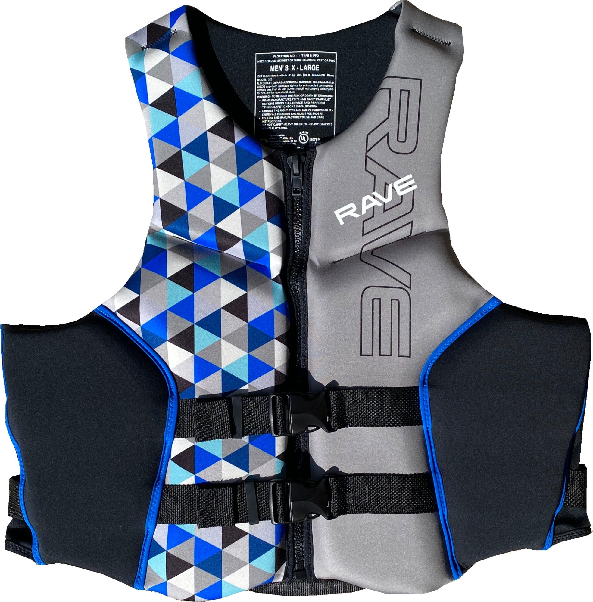 Men's Neoprene Dynamic Life Vest - Small