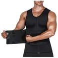 thumbnail image 1 of Men's Neoprene Shapewear Fitness Tummy Waist Sports Vest Waistband, 1 of 4