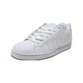 thumbnail image 1 of Men's Net White / Gum Ankle-High Leather Skateboarding Shoe - 13M, 1 of 3