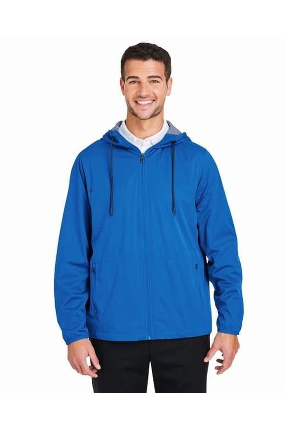 NE75 Men's Network Lightweight Jacket-Light Nautical Blue Heather-XL