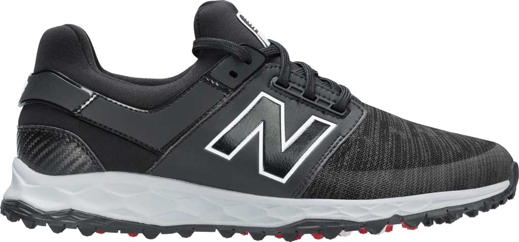 Men's New Balance Fresh Foam LinksSL NBG4000 Waterproof Golf Shoe Black Performance Mesh/Microfiber Leather 7.5 2E - image 1 of 2