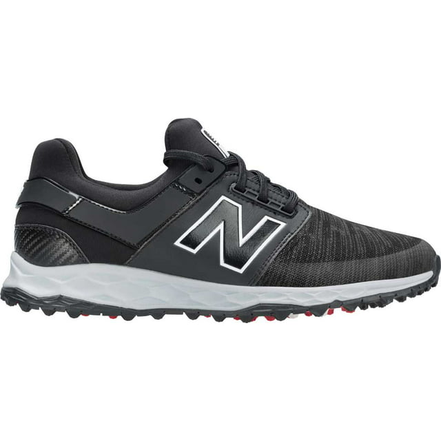 Men's New Balance Fresh Foam LinksSL NBG4000 Waterproof Golf Shoe Black Performance Mesh/Microfiber Leather 7.5 2E