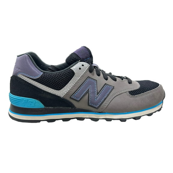 Men's New Balance Grey Black Teal (ML574GBB) - 10