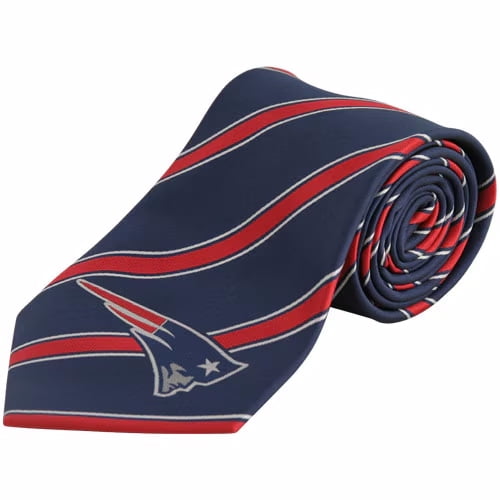 Men's New England Patriots Woven Poly Tie