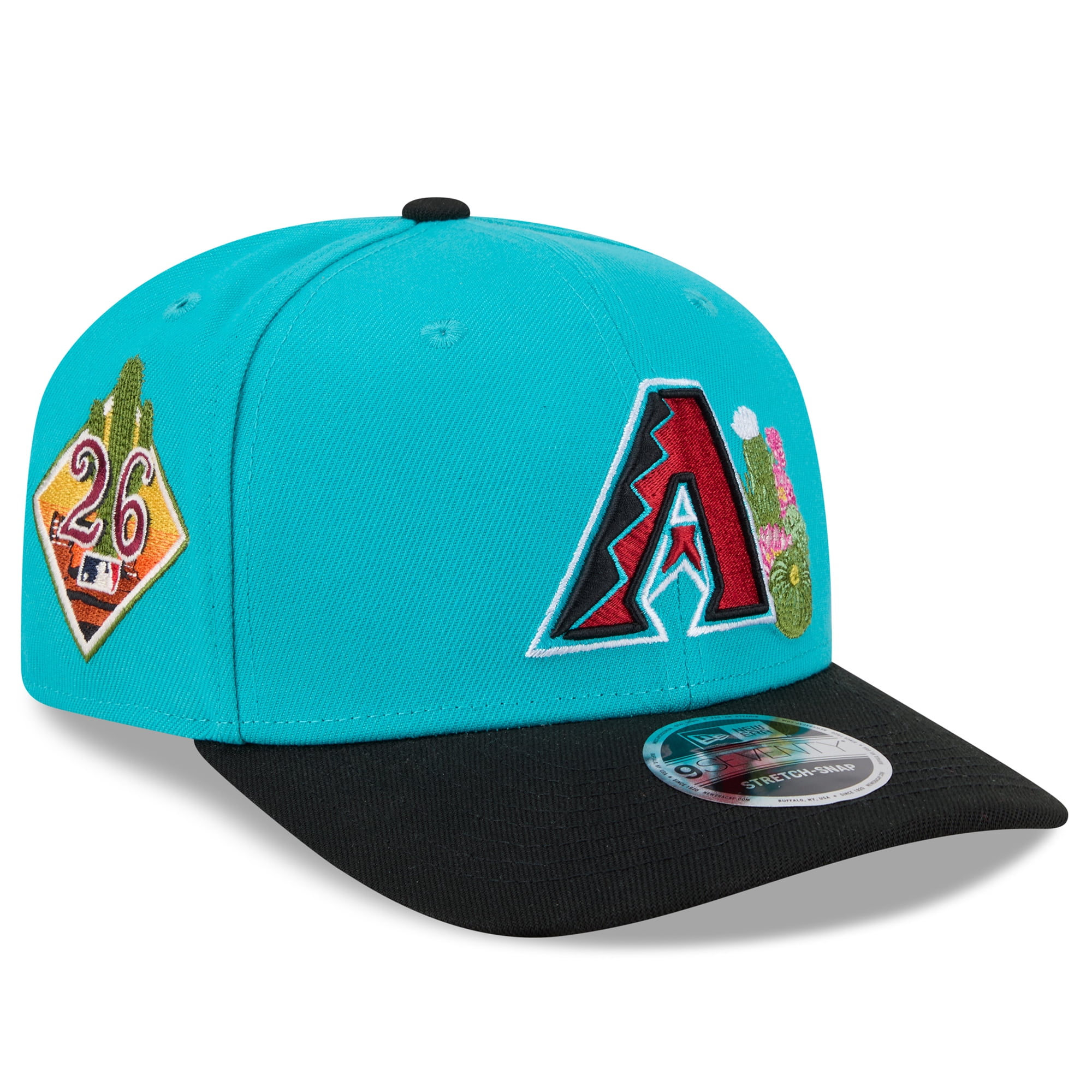 Men's New Era Aqua/Black Arizona Diamondbacks 2026 Spring Training ...